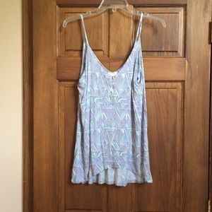 Silence and Noise half zip flowy tank size M